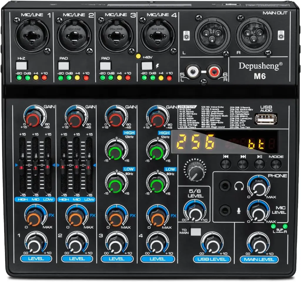 Mixer 6-Channel