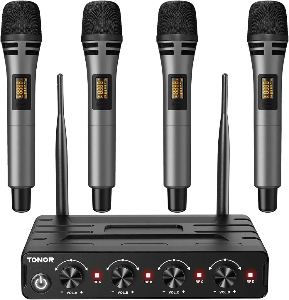 4-Way Handheld Microphones
