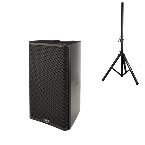 Speaker QSC k12.2 2kw 75 active + Stand 