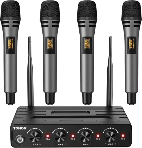 4-Way Handheld Microphones